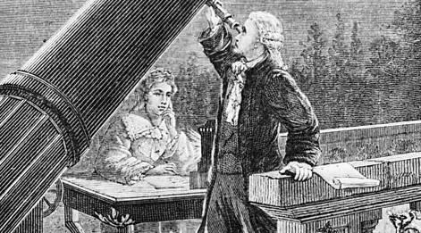 William and Caroline Herschel 1781.jpg