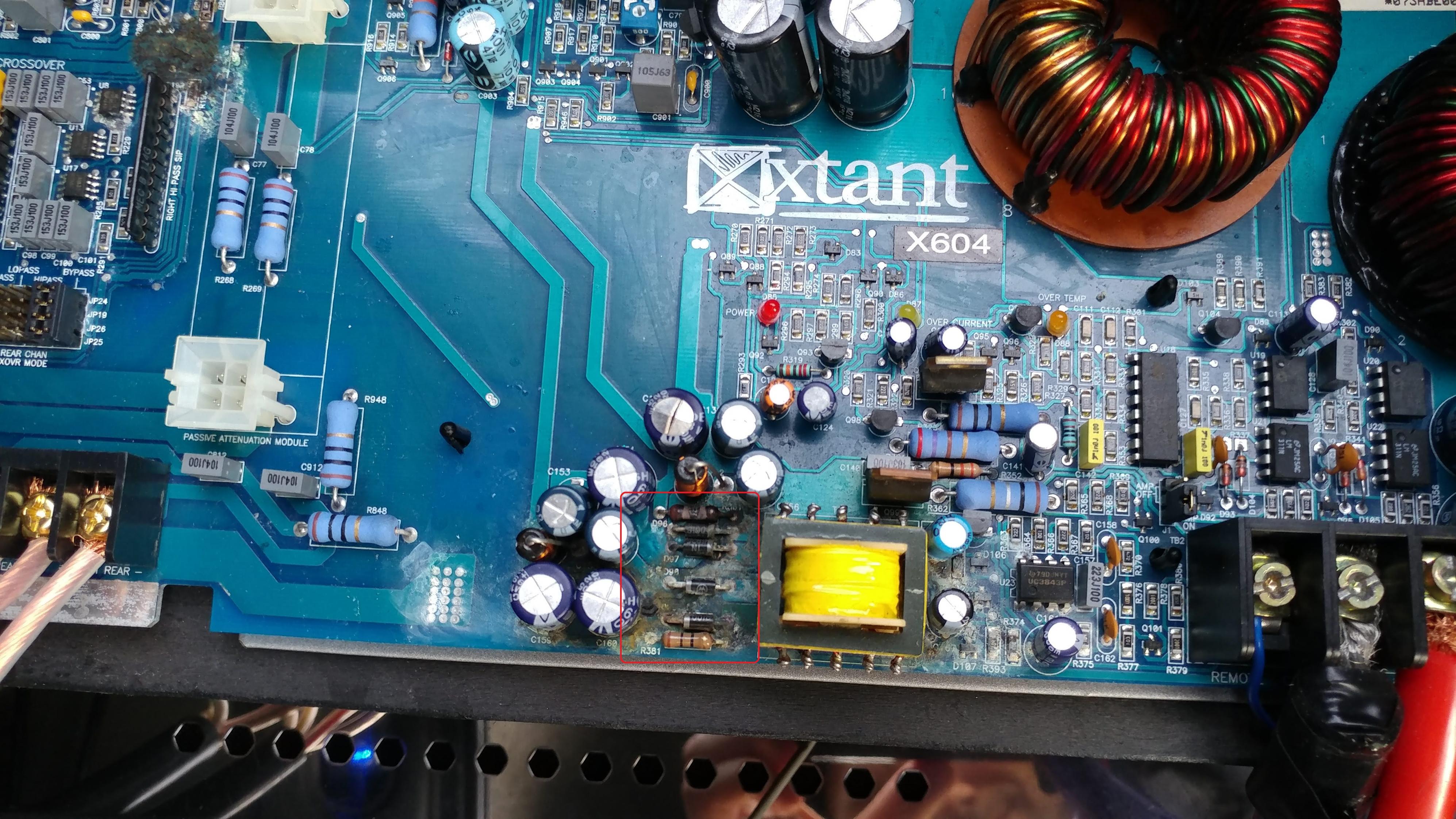 Xtant X604 repair help | diyAudio