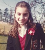 Sinead O' Connor, Catholic girl, in her Sion Hill school uniform..jpg