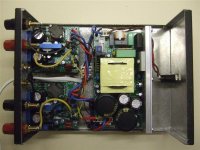 amplifier modules heatsinked  on back panel.jpg