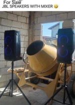 JBLs and mixer.JPG