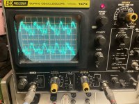 Both Outputs driving  8 Ohm Load.JPG