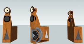 Open Baffle Lowther diplayed 01.JPG