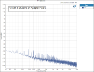 P3 with 4 SK209's on Apaptor PCB's FFT Spectrum.PNG P3 with 4 SK209's on Apaptor PCB's FFT Spectrum.PNG