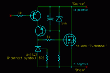 sziklai with current sink on gate and cascode.gif
