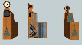 Open Baffle Lowther mid bass cabinet revealed 01.JPG