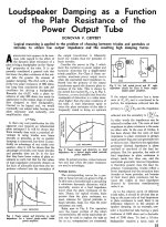 Loudspeaker Damping as a Function of Plate Resistance Audio Anthology p 33.jpg