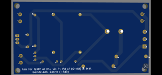 Back of PCB with information, set at 27Vdc for 5W output .PNG
