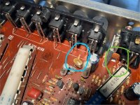 Function C Board - BLUE CIRCLE Line Input Shield Thru R143 2.2Ω Resistor To C124 Film Capacito...jpg