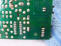 Thorens TD320 PCB 6646016 solder side.JPG
