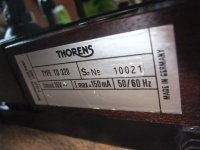 Thorens TD320 PCB 6646016 sticker back panel.JPG