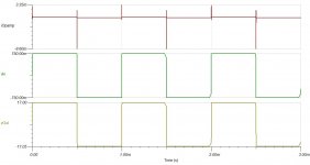 KURODA TL071 60W FET AMP (1982) V1.00 - system waveforms square wave 750mV in.JPG