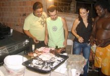 Music and garage barbecue.jpg