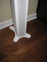 Finished - Painted base and white sock.JPG