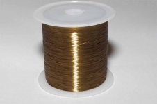 0.1 mm 38AWG 63 Ω/m LOT OF 10 m RESISTANCE WIRE CONSTANTAN ISOTAN INSULATED