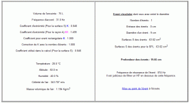 Port tube flared type. 3 Fréquence d'accord 31.0 Hz.gif