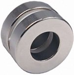 1 inch dia x qutar inch hole neo magnet.JPG