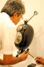 motor cycle tank sculpture with audio.jpg