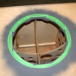 tape driver hole before outer baffle added.JPG