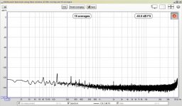 IN MORNING amplifier on but no input signal - 1R on amp pcb ground.jpg