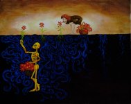 Daisies - Pushing up daisies - skeleton.jpg