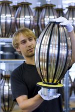Guy holding completed Melon.JPG