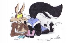 Wylie Coyote and Pepe le pew.jpg