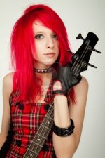 Bright Red Bassist girl.jpg