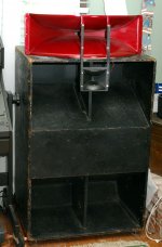 Horn on bass bin.jpg