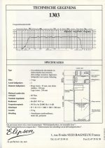 ELIPSON 1303 - leaflet Elipson 1303..JPG