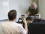 Mr Nelson Pass with new SiT amplifier.jpg