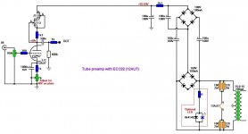 Diamond tube preamp with 12au7.JPG