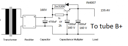 capacitance multiplier for TDA1541 tube.png