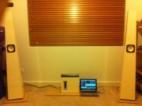 Class A set up with speakers.JPG