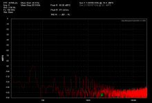 QA400 DUT off, load = 10R resistor, alligators on speaker wire.png