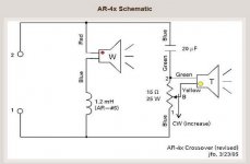 Acoustic Research AR-4X crossover.JPG
