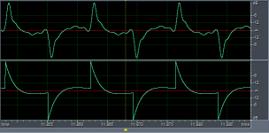 70Hz square wave raw woofer v sim 2xBW1 70Hz.png
