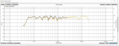 With and without parallel resistor at woofer network.JPG