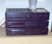 Rotel RA-931 and Rotel RCD-965-BX Amp and CD.JPG