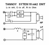 System  15  DMT mk2   Crossover  Schematic 0db level HT.jpg