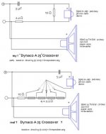 Dynaco A25 crossovers.JPG