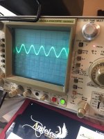 Sine wave input (supposedly 1kHz ).JPG