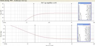 6SL7 6BX7 PP Amp 6.6K Load Freq Phase H125E OPT 250V PS.JPG