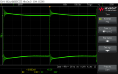5 -  1khz SQ Wave w 8ohm load &  distortion 8 ohm load.png