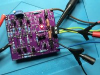 First Board - big outputs, resistors socketed, test.jpg