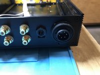 Connectors for PSU and headphones that fit the existing opening.jpg