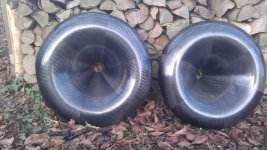 Kugelwellenhörner ab 250Hz (Paar) mit 2 Zöll Anschluss NEU - 65cm_Carbon.JPG