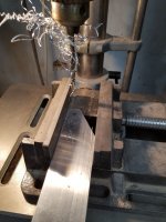 drilling alu feet holes.jpg