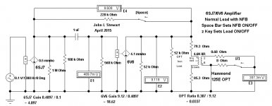 6SJ7 6V6 Amplifier with NFB Load Connected B.jpg