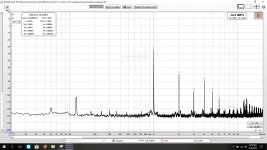 Left channel balanced - = 10.53vdc + = 9.34vdc 1.5%.JPG